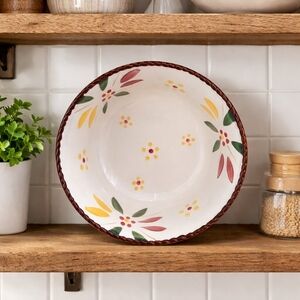 Floral Ceramic Bowl